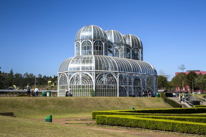Foto do Jardim Botânico em Curitiba/PR - Administradora de Condomínios
