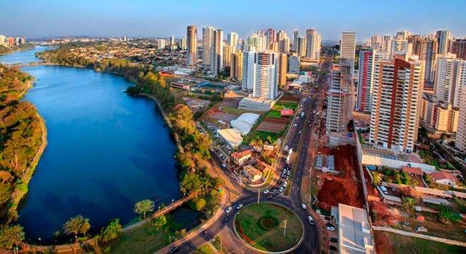 Foto aérea de Londrina/PR